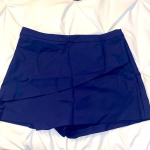 Navy skort